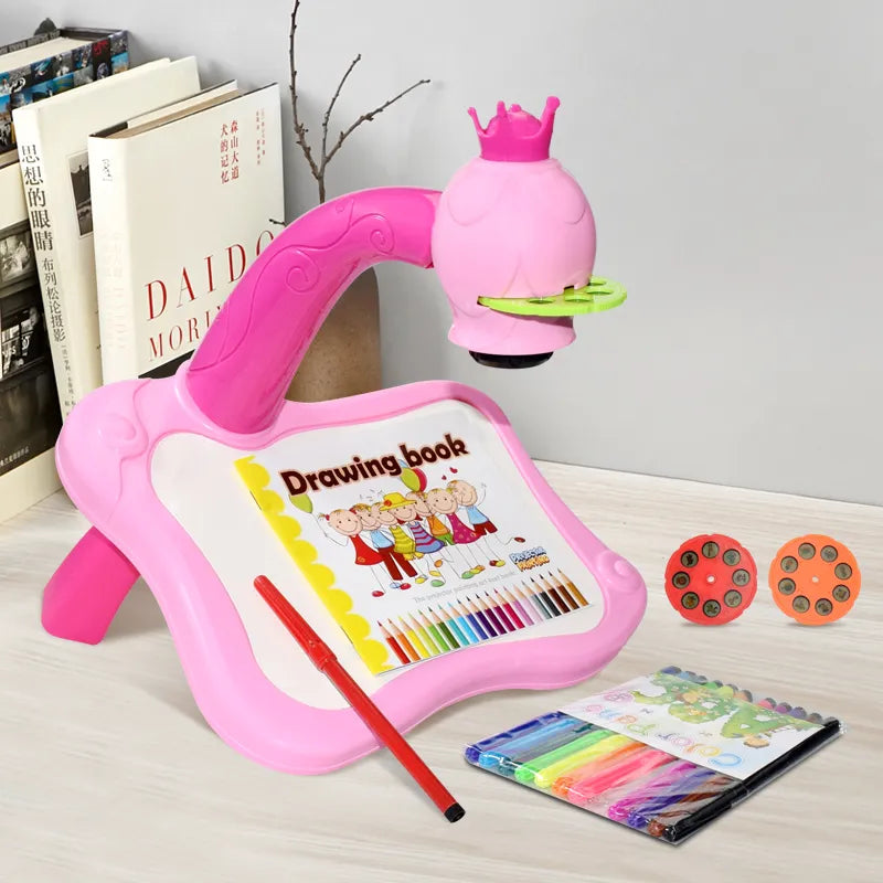 Mesa para desenhos interativos infantil com Brinde - Tudo on