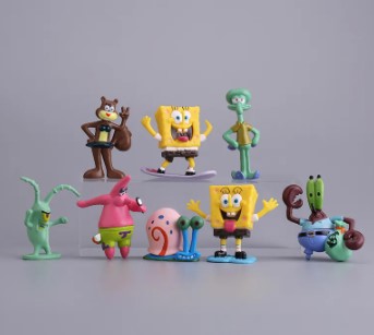 Miniaturas Bob Esponja - Tudo on