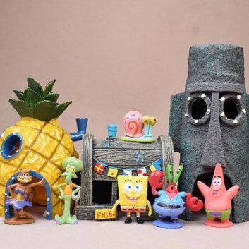 Miniaturas Bob Esponja - Tudo on