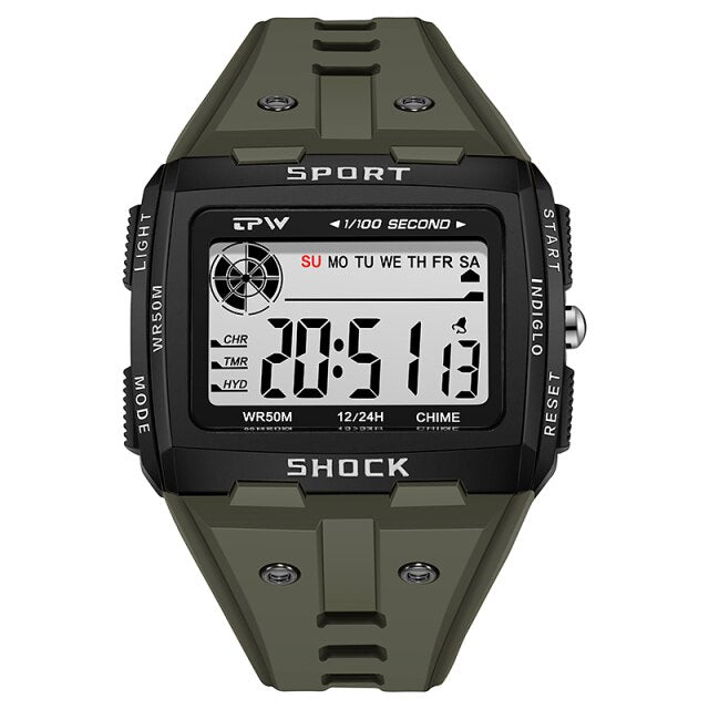 Relógio Digital Militar Masculino Smart Shock - Tudo on