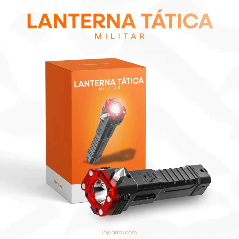 Lanterna Tática Indestrutível 4 em 1 - Ultra Potência - ÚLTIMO DIA NA PROMOÇÃO E FRETE GRÁTIS - Tudo on